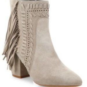 Rebecca Minkoff Suede Fringe Booties